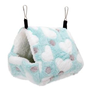 ｆｕｕ　小動物の三角ハウス　Ｓ　１４×１２　ブルー