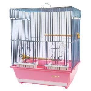 HOEI 一番大きな丸小鳥かご HOEI R440 特大(LL) 白塗装 おまけ付き
