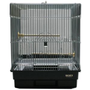 HOEI 35手のりホライズン 色：ホワイト ワイヤー：銀 （オカメインコ