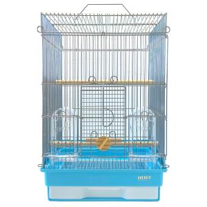 新品 HOEI 465オカメ ステンレス 底色ホワイト 鳥かご HOEI 465オカメステンレス 底色ホワイト 中型インコ 大型