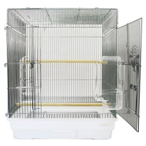 鳥かご HOEI 465インコ ホワイト (4...の詳細画像1