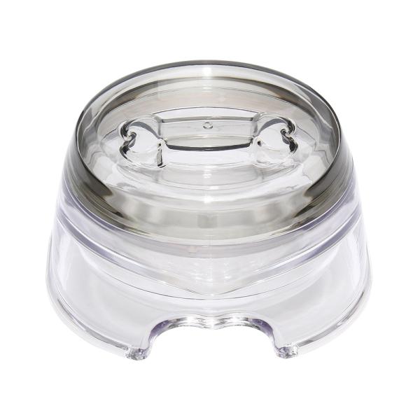 取寄せ商品　ループ　２ｉｎ１ボウル　クリアグレー　食器