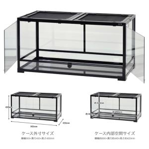 爬虫類ケージ 三晃商会 パンテオンカノン ブラ...の詳細画像2