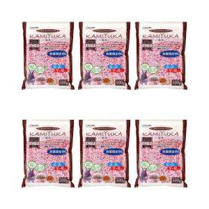シーズイシハラ　クリーンモフ　小動物用床材　ＫＡＭＩＹＵＫＡ　ピンク　５００ｇ×６袋　沖縄別途送料