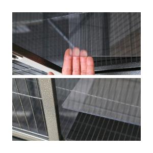 4階建て大型ケージ専用 アクリル足場ボード ハ...の詳細画像1