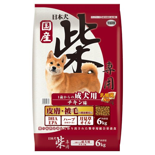 ドッグフード　イースター　日本犬柴専用　成犬用　チキン味　６ｋｇ