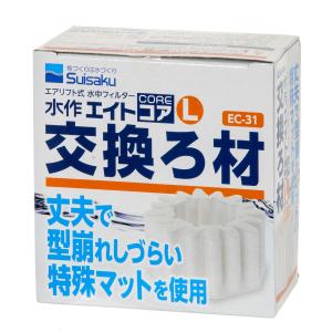 水作 水作 エイトコア L 交換ろ材×6箱 : チャーム charm ヤフー店