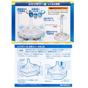 水作 フラワー M 本体 投げ込み式フィルター...の詳細画像2
