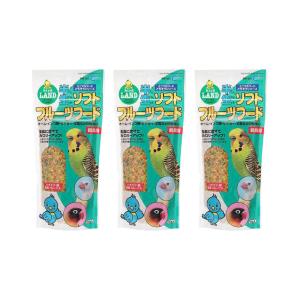 マルカン　半生ソフトフルーツフード　１００ｇ×３袋　飼鳥用　鳥　おやつ　フルーツ