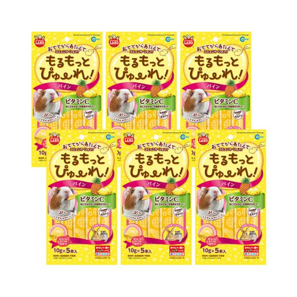 マルカン　もるもっとぴゅーれ　パイン　５０ｇ（１０ｇ×５本）×６