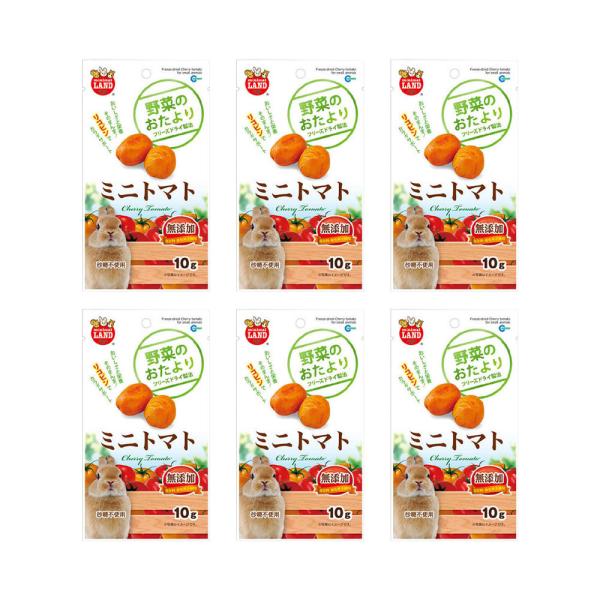 マルカン　野菜のおたより　ミニトマト　１０ｇ×６　小動物　おやつ