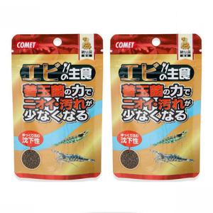 コメット エビの主食 納豆菌 沈下性クランブル 30g×2袋