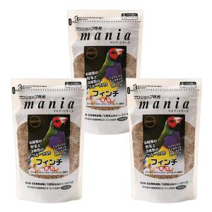 黒瀬ペットフード　プロショップ専用　ｍａｎｉａ　フィンチ　１Ｌ×３袋　鳥　フード　えさ