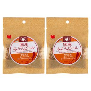 黒瀬ペットフード 国産 みかんピール 20g×2袋 愛媛県産 温州みかん セキセイインコ オカメインコ