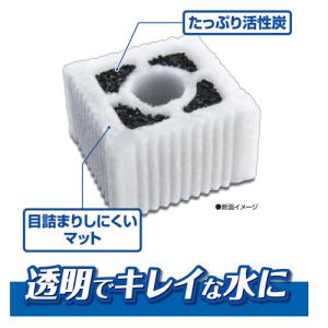 GEX ロカボーイM 活性炭マット 3個パックNの詳細画像1