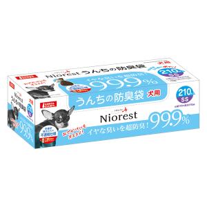 マルカン　ニオレスト　うんちの防臭袋ＳＳ　２１０枚　犬用