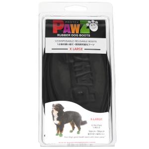 犬　靴　Ｐａｗｚ　ラバードッグブーツ　ＸＬ　ブラック｜chanet