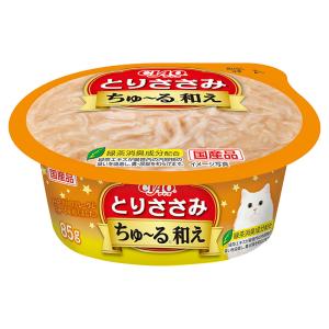いなば　ＣＩＡＯ　ちゅ〜る和え　カップ　とりささみ　８５ｇ　ちゅーる　チュール　猫