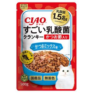 CIAO すごい乳酸菌クランキー かつお節入り かつおミックス味 ( 500g