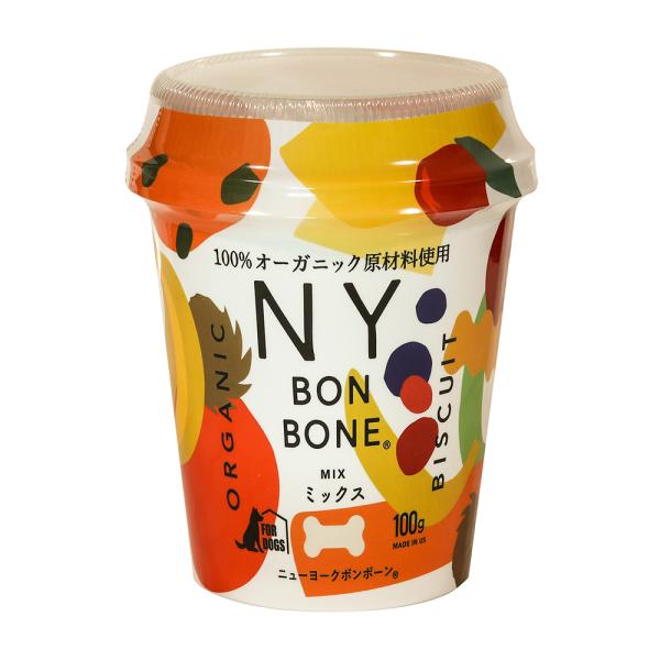 ＮＹ　ＢＯＮ　ＢＯＮＥ　ミックス　カップ　１００ｇ　犬　おやつ　ニューヨークボンボーン　クッキー　ビ...
