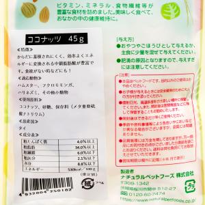 NPF 小動物のおいしいおやつ ココナッツ 45gの詳細画像2