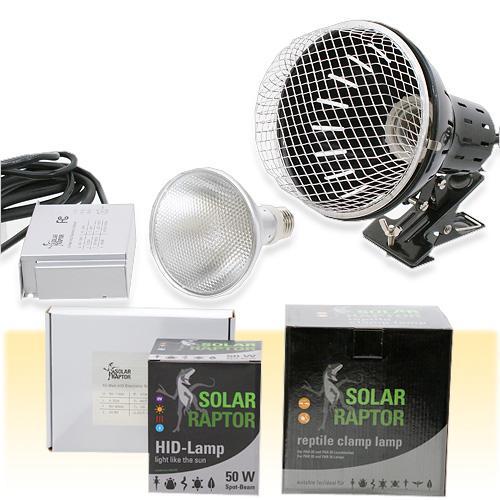 ゼンスイ　ソーラーラプター　ＨＩＤランプ　５０Ｗ　（５０Ｗ安定器＋５０Ｗランプ＋クランプランプ）