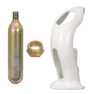Leaf Corp Leaf CO2 ボンベ 74g 5本セット 炭酸ボンベ 汎用