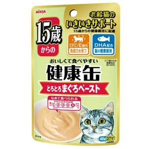 アイシア　１５歳からの健康缶パウチ　まぐろペースト　４０ｇ×２個｜chanet