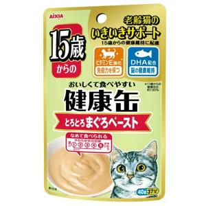 アイシア　１５歳からの健康缶パウチ　まぐろペースト　４０ｇ×１２個｜chanet