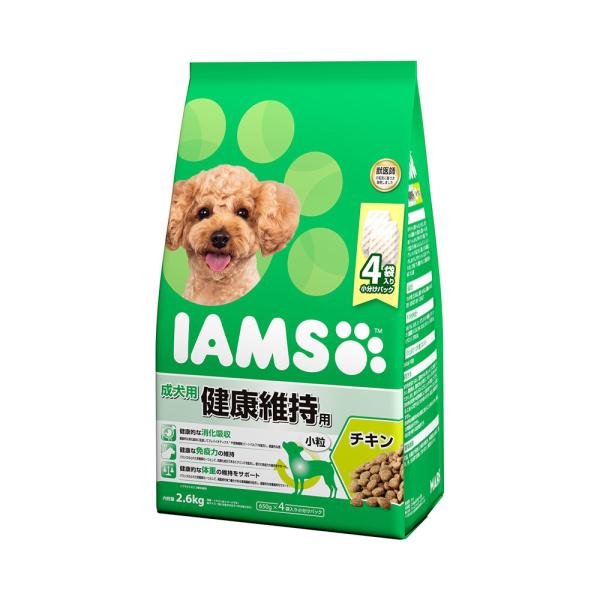 ドッグフード　アイムス　成犬用　健康維持用　チキン　小粒　２．６ｋｇ　正規品　ＩＡＭＳ