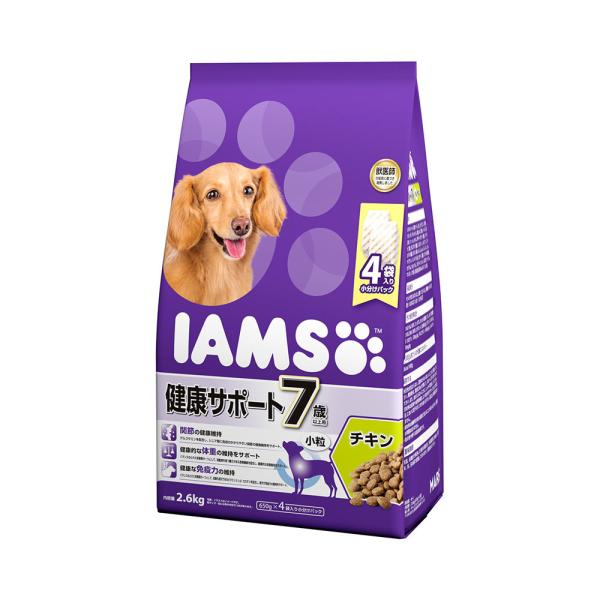 ドッグフード　アイムス　７歳以上用　健康サポート　チキン　小粒　２．６ｋｇ　正規品　ＩＡＭＳ