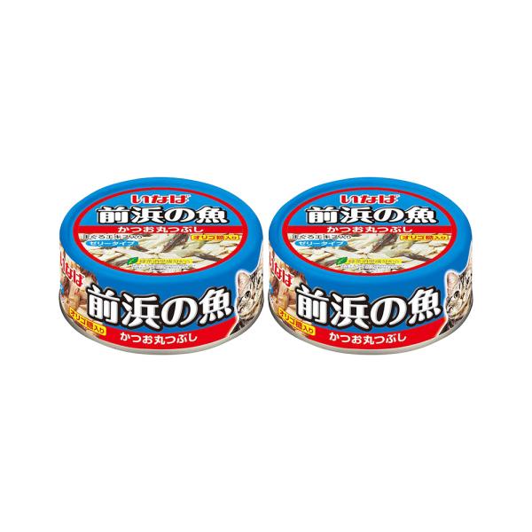 いなば　前浜の魚　かつお丸つぶし　１１５ｇ×２缶　キャットフード