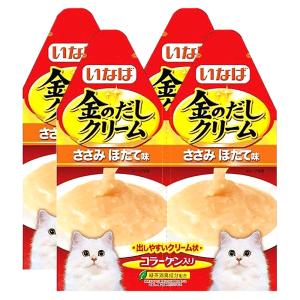 金のだし いなば 金のだしクリーム まぐろ・かつお ささみ入り 60g