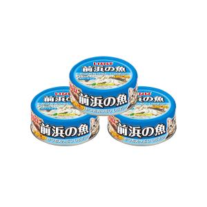 前浜の魚 いなば 前浜の魚 かつお丸つぶし にぼし入り 115g×3缶