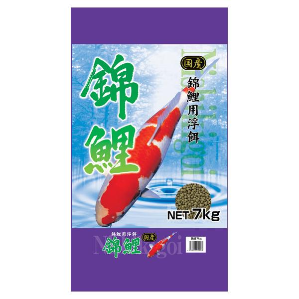 鯉の餌　錦鯉　７ｋｇ　国産　浮き餌　浮上性　お一人様３点限り