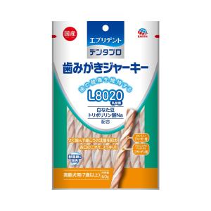 アース・ペット　エブリデント　デンタプロ　歯みがきジャーキー　Ｌ８０２０　高齢犬用　６０ｇ