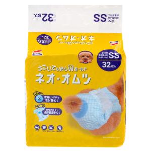 犬　猫　おむつ　コーチョー　ネオ・オムツ　ＳＳ　３２枚　超小型犬用　オムツ｜chanet