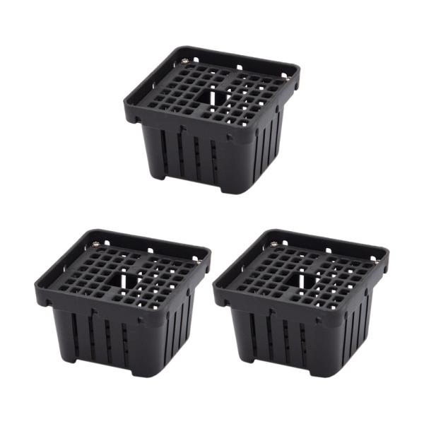 コウモリランバスケット　ブラック　Ｓサイズ　ハンギング　コウモリラン　ビカクシダ　３個入り