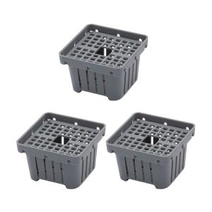 コウモリランバスケット グレー Sサイズ ハンギング コウモリラン ビカクシダ 3個入り