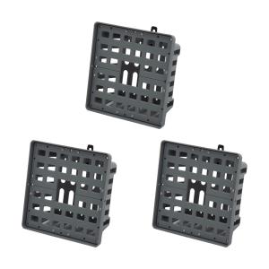 Leaf Corp ビカクシダ ステンレスバスケット 3個 : チャーム charm