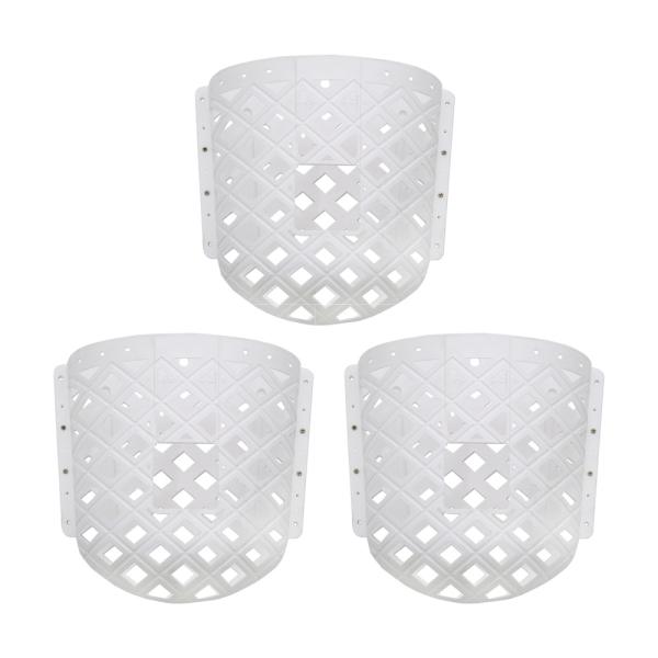 コウモリランポケット　ホワイト　ハンギング　コウモリラン　ビカクシダ　３個入り