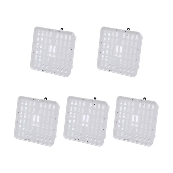 コウモリランバスケット　ホワイト　３Ｌサイズ　ハンギング　コウモリラン　ビカクシダ　フペルジア　５個...