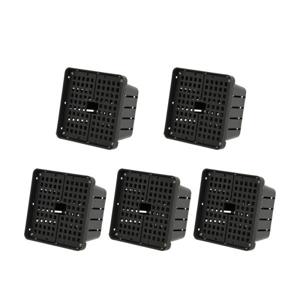 コウモリランバスケット　ブラック　Ｌサイズ　ハンギング　コウモリラン　ビカクシダ　５個入り