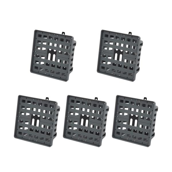 コウモリランバスケット　グレー　ＬＬサイズ　ハンギング　コウモリラン　ビカクシダ　５個入り