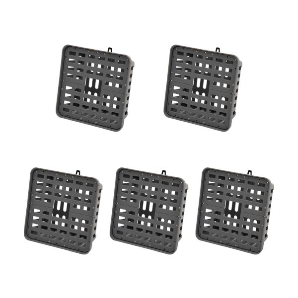 コウモリランバスケット　グレー　３Ｌサイズ　ハンギング　コウモリラン　ビカクシダ　フペルジア　５個入...