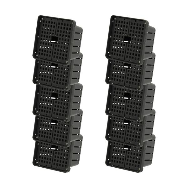 コウモリランバスケット　ブラック　Ｌサイズ　ハンギング　コウモリラン　ビカクシダ　１０個入り