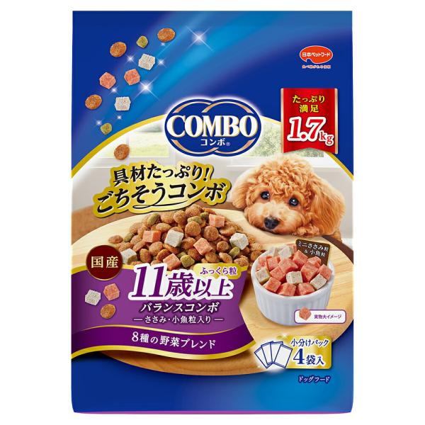 ドッグフード　コンボ　ドッグ　１１歳以上　１．７ｋｇ（４２５ｇ×４袋）