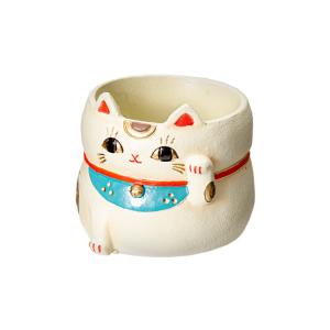リトルレジンポット　招き猫　１号ポット用　鉢カバー