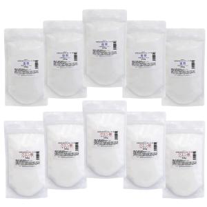 化学反応式ＣＯ２ジェネレーター用　クエン酸＋重曹（炭酸水素ナトリウム）　各２００ｇ　５セット