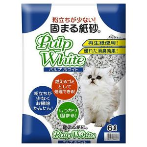 新東北化学工業　パルプホワイト　６Ｌ　猫砂　お一人様７点限り｜chanet